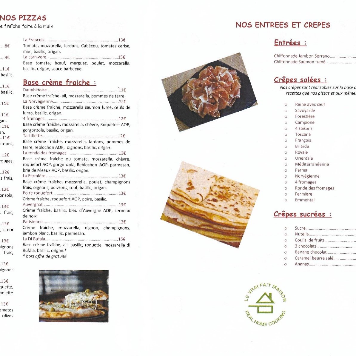 Pizza Hervé - Montreuil aux Lions